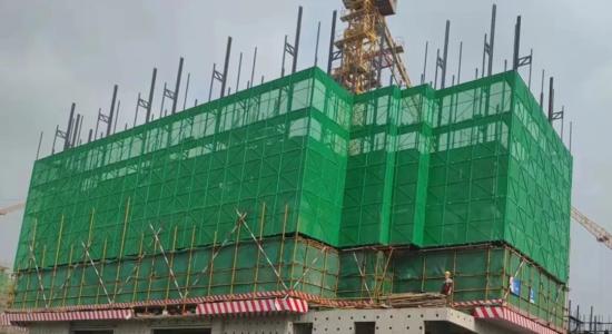 【匠心"助"造】晉塔第五代附著式升降腳手架首秀天津_企業.